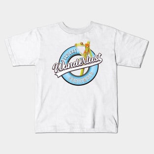 Explore Guatemala wonderlust logo Kids T-Shirt